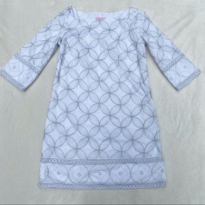 Lilly Pulitzer Dress Lyla Embroidered Shift Dress